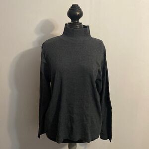 Venezia Jeans Clothing Gray Turtleneck, size 18/20